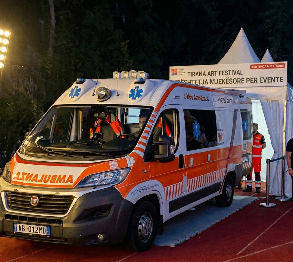 Shërbimet ambulanca festival